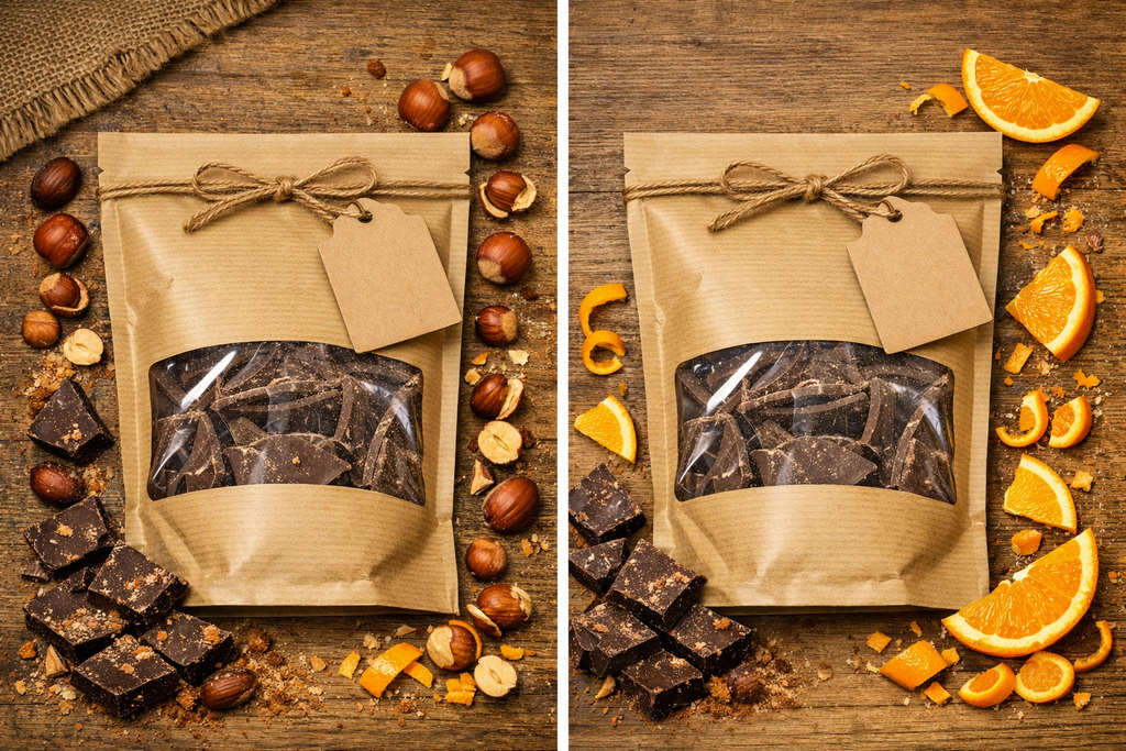 Broken Chocolate pouches 400g WHEN ITS GONE ITS GONE!