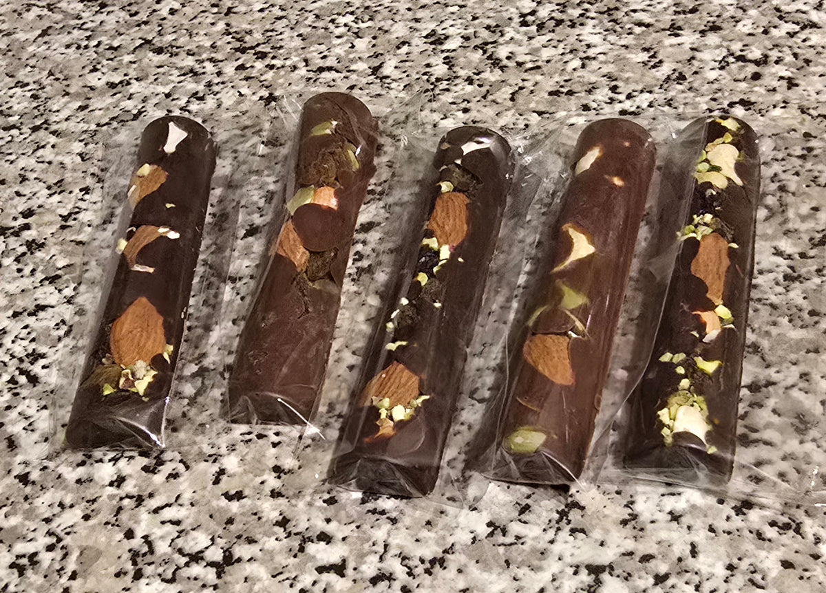 VEGAN Christmas Chocolate Baton Gift Box - 4 Batons