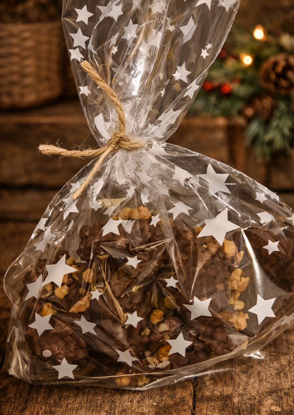 Belgian Chocolate Cluster Bites – Festive Gift Box