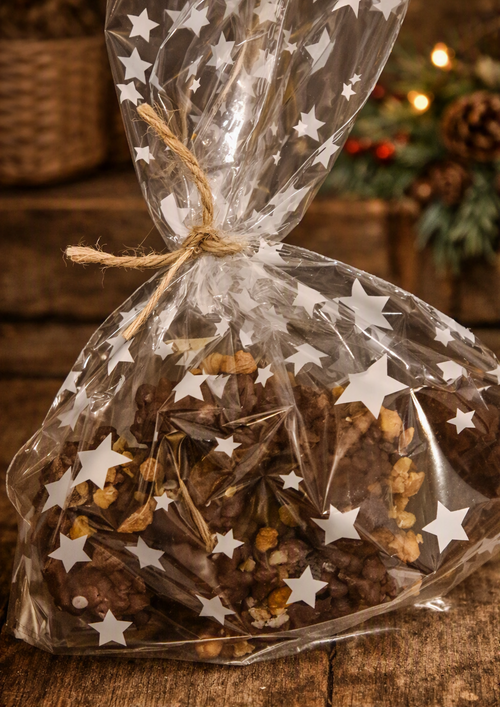 Belgian Chocolate Cluster Bites – Festive Gift Box