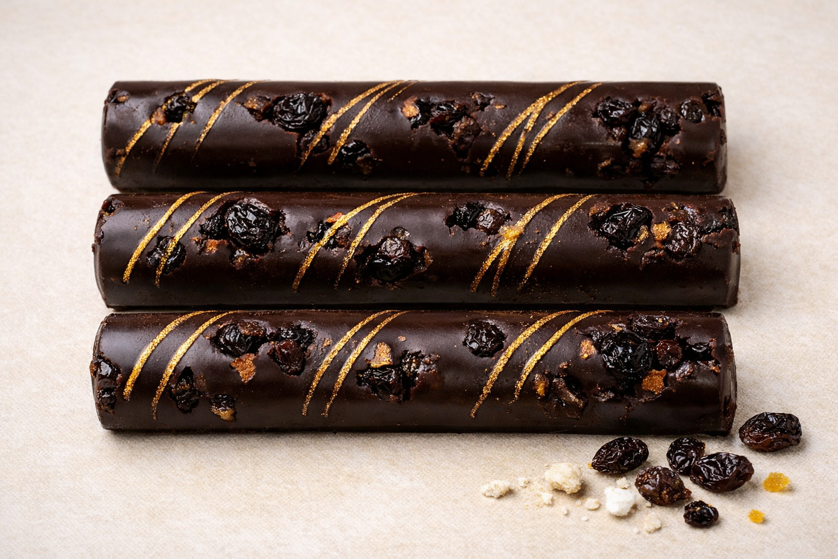 VEGAN Christmas Chocolate Baton Gift Box - 4 Batons